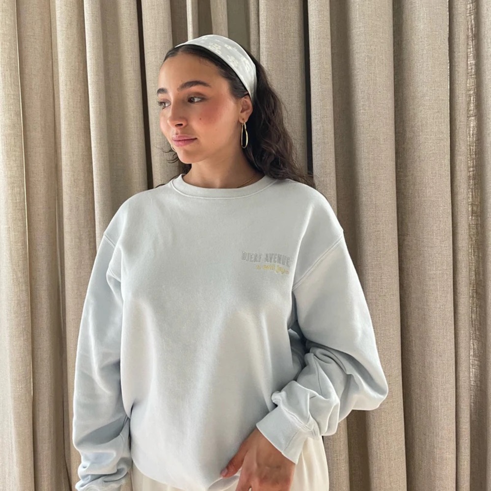 Limited Edition Djerf Avenue x Emi Jay collab sweatshirt